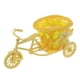 thumbnail image 2 of Bicicleta Flor Artificial Cesta Florero Planta Estante Para Fiesta Interior Decoración Del Hogar Amarillo, 2 of 5
