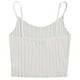 thumbnail image 3 of Top de Tirantes Tejido de Canalé Blanco blanco L, 3 of 5