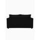 thumbnail image 3 of Sofa 2 Cuerpos Aurelia Tela Negro, 3 of 5