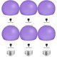 thumbnail image 1 of Bombilla LED Bluex 9W A19 E26 Luz Negra - Paquete de 6, 1 of 7
