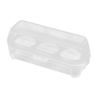 Magideal - Caja De Almacenamiento De Huevos Bandeja De Soporte Para Huevos Protección De Huevos Organizador Portátil Para El Hogar Estuche Para Contenedores De H 3 Rejillas 155X65X6Cm