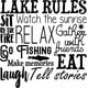 thumbnail image 1 of Decomural Lake Rules Fishing WS-41398, 1 of 2