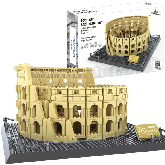 Set de bloques de construcción Apostrophe Games Roman Colosseum 1756 piezas