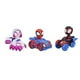 thumbnail image 1 of Juguete Pack 3 Spiderman Spidey Web Squad Mini Racers, 1 of 2