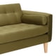 thumbnail image 4 of Sofa Retro 3cg Felpa 05 Verde Musgo, 4 of 6