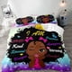 thumbnail image 2 of 3PCS Pink Bedding White Duvet Cover Full Kids Bedding Gold Glitter Crown Castle Fairy Tale Princess Comforter Bedspread Quilt Cover, 2 of 5