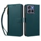 thumbnail image 1 of Funda Tipo Billetera para Motorola Moto G Stylus 5G 2025 con Soporte y Bolsillo con Cierre Verde, 1 of 1