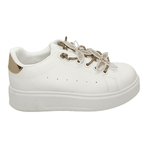 Zapatillas Urbanas Weide Blanco/Champagne Mujer | Zw33 - Talla 40