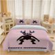 thumbnail image 1 of 3pcs 99 Night Forest Deer Monster Pattern Bedding Set Soft and Comfortable Bedding Set Suitable for All Seasons, 1 of 5