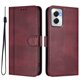 thumbnail image 1 of Funda Cartera para Motorola Moto G Power 2024 Protección 360° con Ranuras para Tarjetas y Soporte Rojo, 1 of 6