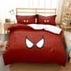 thumbnail image 1 of x21 Bed SheetsSpiderman Anime Red Bedding Set for Kids, Bedding Quilt Cover Set,Microfiber Comforter Cover, Matching Pillowcase for Boys 3-Piece Bedding Set (1 Duvet Cover + 2 Pillow Shams) nj21, 1 of 5
