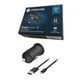 thumbnail image 4 of Cargador Automovil Carga Turbo Usb Tipo C Negro, 4 of 5