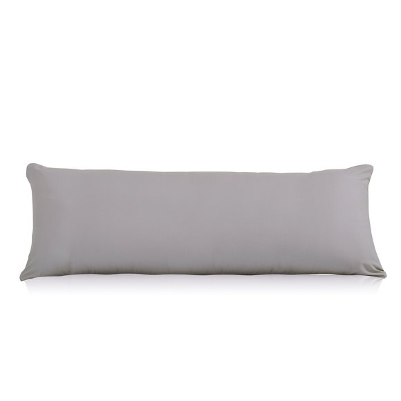 Funda de almohada EVOLIVE 53x137 cm Microfibra Gris plateado