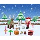 thumbnail image 2 of Calendario de Adviento Minecraft Mattel con 3 Figuras y 17 Accesorios, 2 of 6