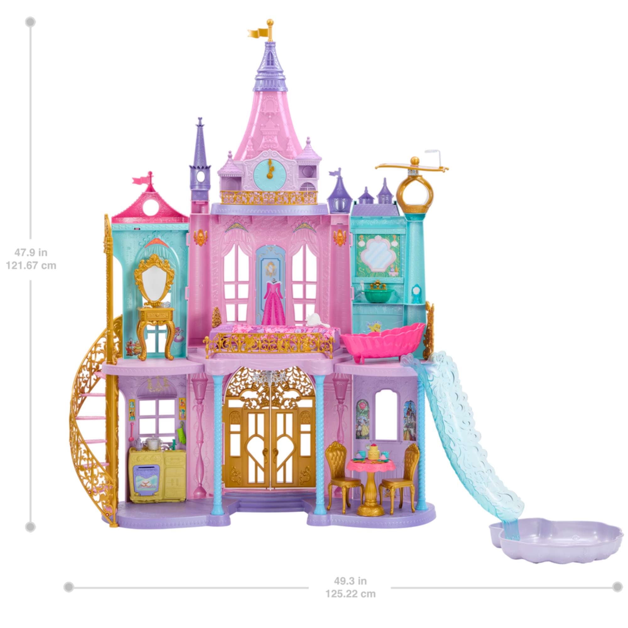 Disney Princesa - Castillo Real De Ensueño Casa De Muñecas