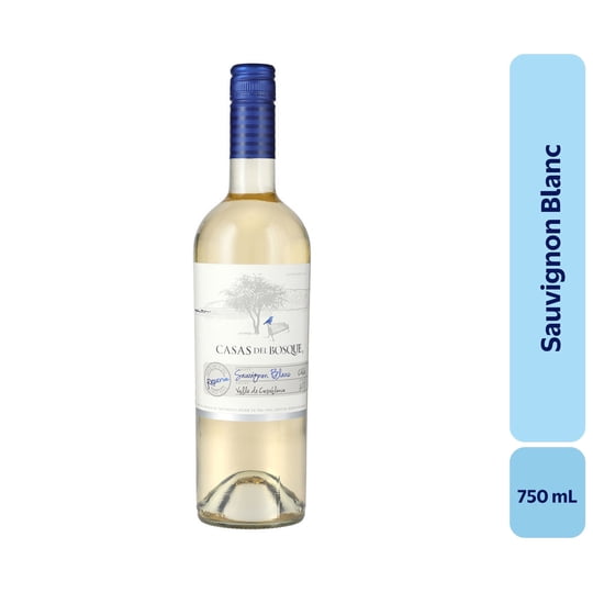Vino Sauvignon Blanc Botella 750 mL Casas Del Bosque