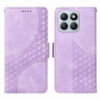 Carcasa Foxdock Honor X8B De Cuero Pu, Diseño Acolchado Clásico, Protección Contra Caídas Y Rayones