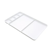 Magideal - Caja De Pintura De Paleta De Acuarela Lavable Con Una Bandeja De Mezcla De Paleta De Pintura De Área De Mezcla Para La Pintura De Arte De Artista Todo