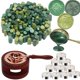 thumbnail image 1 of Kit de sellado de cera Atopbb 300 perlas verdes + calentador + cuchara, 1 of 6