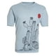 thumbnail image 4 of Polera Manga Corta Cuello Redondo Print Celeste celeste XL, 4 of 4