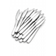 thumbnail image 2 of Cuchillos Desechables Elegantes Plateados 50 Unidades, 2 of 2