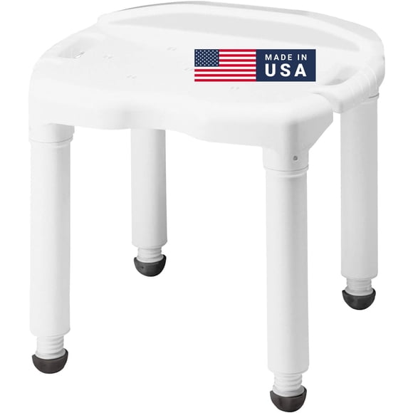 Asiento de baño y silla de ducha Carex Universal con soporte universal de 400 libras