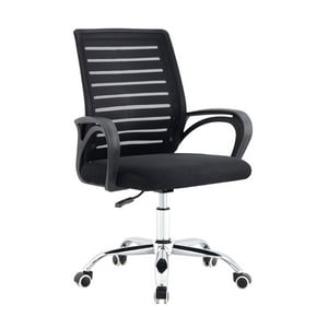Arthome - Silla De Oficina Ejecutiva Budapest Ergonomica Color Negro Bm-807