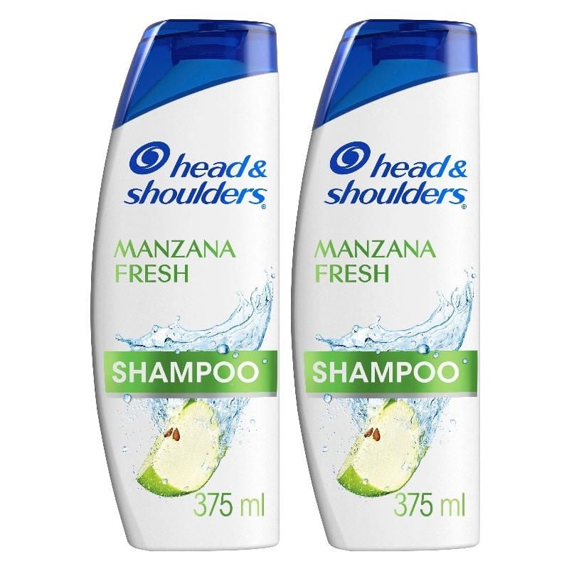 Shampoo Manzana Fresh 2 Pack De 375 Ml C/u. 2 Un Head & Shoulders