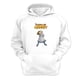 thumbnail image 1 of Polerón Canguro Inspector Gadget Blanco Talla M Unisex, 1 of 3