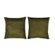 thumbnail image 1 of Set 2 Cojines New velvet  40X40  40X40 Verde oliva, 1 of 2