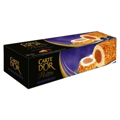Postre Helado Congelado Almendrado Caja 1 L Carte Dor