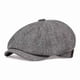 thumbnail image 1 of Boina Sombrero Gris Octogonal, Boina Con Estilo De Invierno, 1 of 2