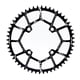 thumbnail image 1 of Plato De Bicicleta 104BCD Rueda Dentada Bicicleta Piezas De Anillo De Cadena Redonda Negro 52T, 1 of 3