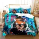 thumbnail image 1 of Game Overwatch Kiriko Heads Bedding Set Boys Girls Size Duvet Cover Pillowcase Bed Kids Adult Home Textileextile Bed Sheets, 1 of 5