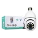 thumbnail image 3 of Camara Ampolleta Seguridad 360° Visor Nocturno 1080p blanco, 3 of 11