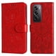 thumbnail image 1 of Funda tipo cartera FOXDOCK para OPPO Reno 12 5G , diseño girasol en relieve, cuero PU, cierre magnético, soporte y tarjetero, 1 of 5