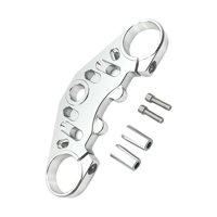 Ioensy - Accesorios Soporte Horquilla Delantera Automóvil Yamaha R15 V3 V4 Plata