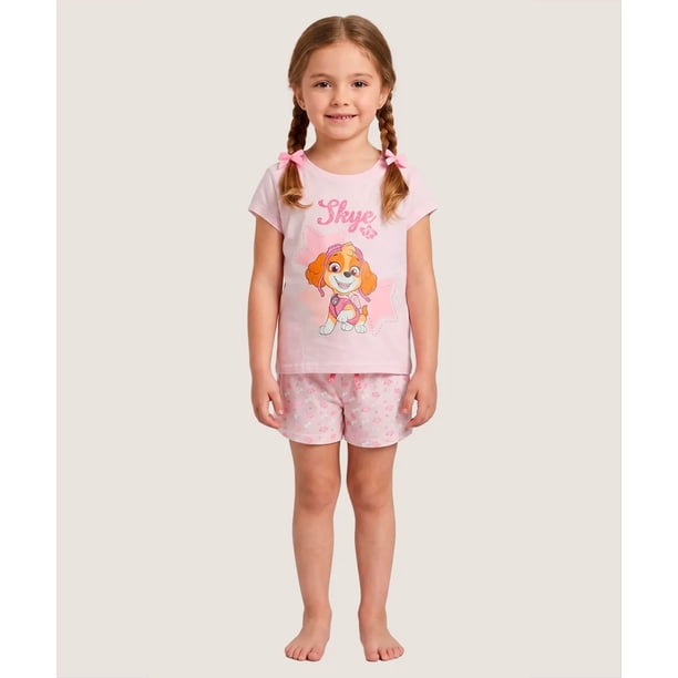 Pijama Cotton Niña Lady Genny Girls Aj-437 Manga Corta