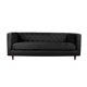thumbnail image 1 of Sofa Brescia 3c Tela Velvet Vivian Negro, 1 of 4