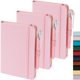thumbnail image 1 of Cuaderno NIRMIRO Set de 3 Mini Rosa 9 x 14,5 cm con Bolígrafo, 1 of 7