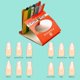 thumbnail image 3 of Lima de uñas P2P Nails – Set de 12 mini limas de esmeril, 3 of 7