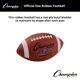 thumbnail image 4 of Balón de fútbol de goma Champion Sports, talla intermedia, 4 of 6
