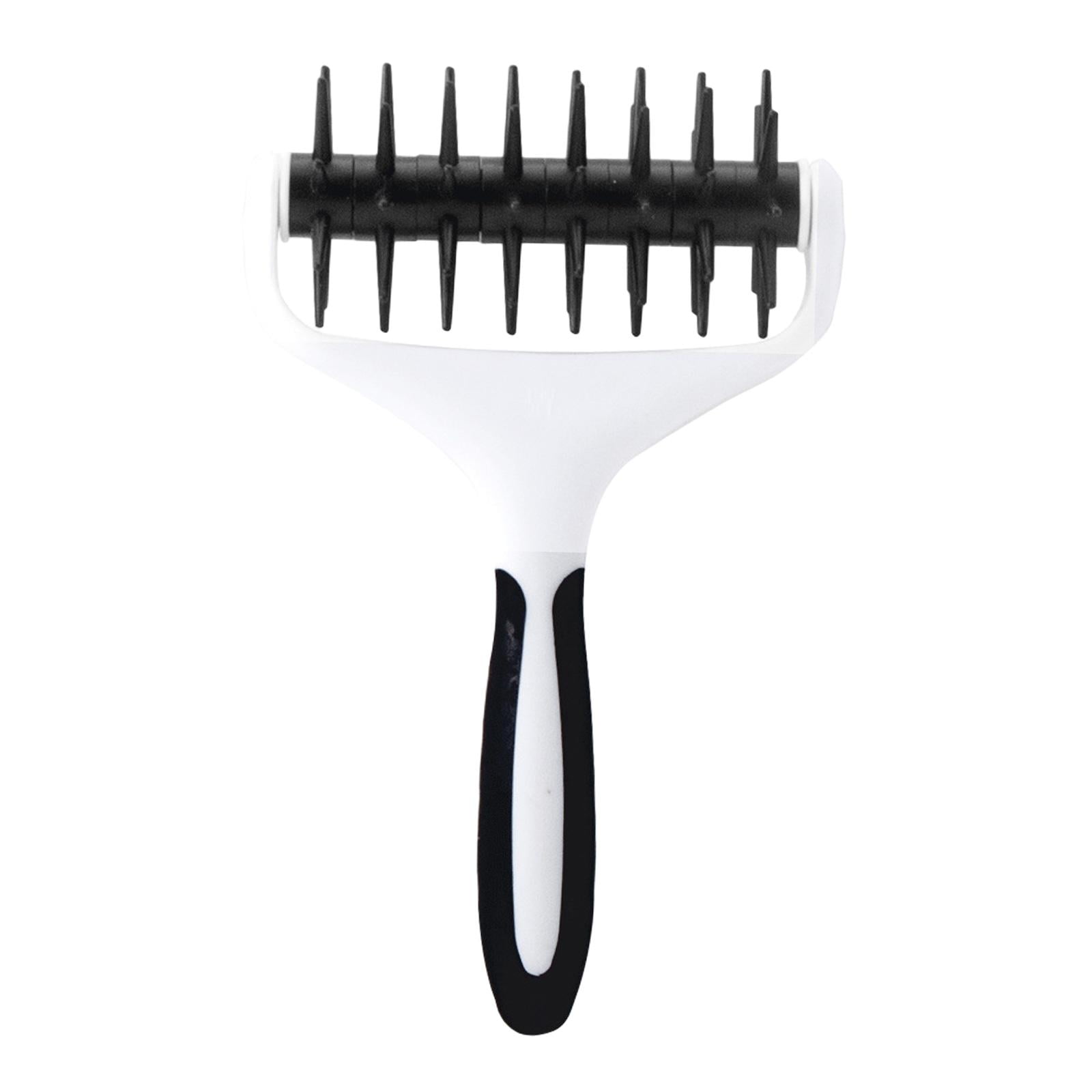 Magideal - Rodillo Acoplador Para Pizza, Pasadores Perforadores De Repostería, Perforador De Agujeros, Pasador Para Hacer Cortezas De Pastel, Galletas De Reposte Negro