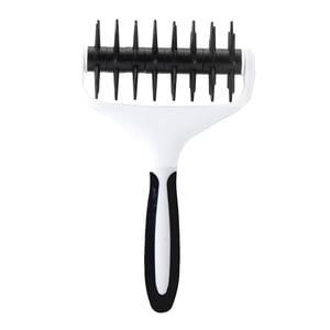 Magideal - Rodillo Acoplador Para Pizza, Pasadores Perforadores De Repostería, Perforador De Agujeros, Pasador Para Hacer Cortezas De Pastel, Galletas De Reposte Negro