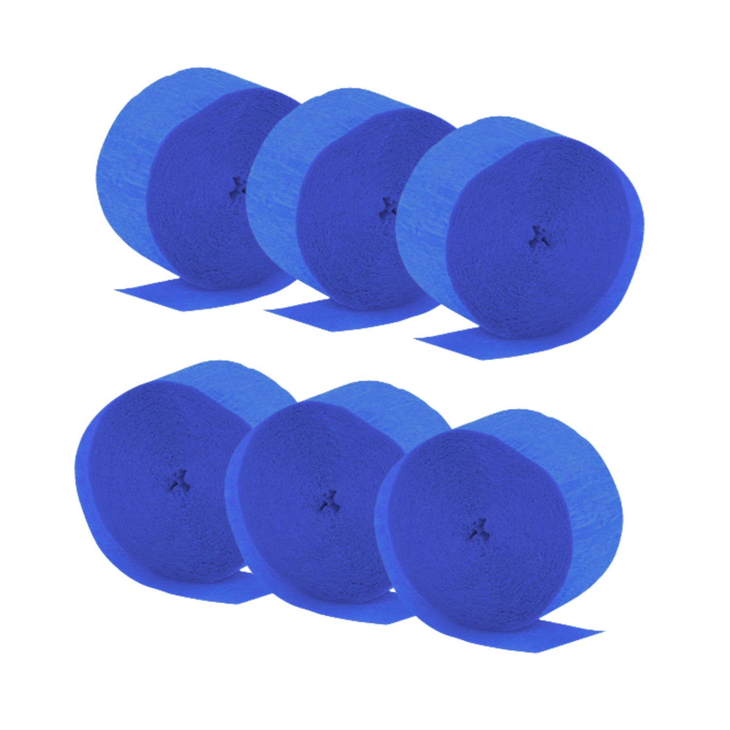 Genérico - Feston Decorativo De Papel Azul Fiestas Patrias 6 Pzas