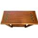 thumbnail image 2 of Mesa De Arrimo Cafe Con Grabado De Resina Espiga, 2 of 3