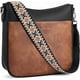 thumbnail image 1 of Bolsos Cruzados para Mujer de Moda de Cuero Vegano, Bolsos Hobo, Bolsos de Hombro, Correa de Hombro Ancha, 1 of 1