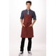 thumbnail image 1 of Pechera de Chef Uptown - Roja | Chef Works, 1 of 1
