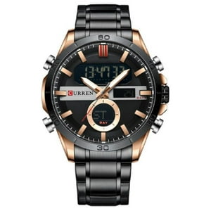 Reloj Analogo-Digital Negro Curren 8384_3