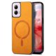 thumbnail image 1 of Magnetic Slim Case for Motorola Moto G Play 2024 5G with Camera Guard & Anti-Scratch Back Yellow, 1 of 6